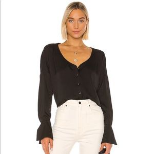 New with tags! L'Academie The Devanna Top in Black